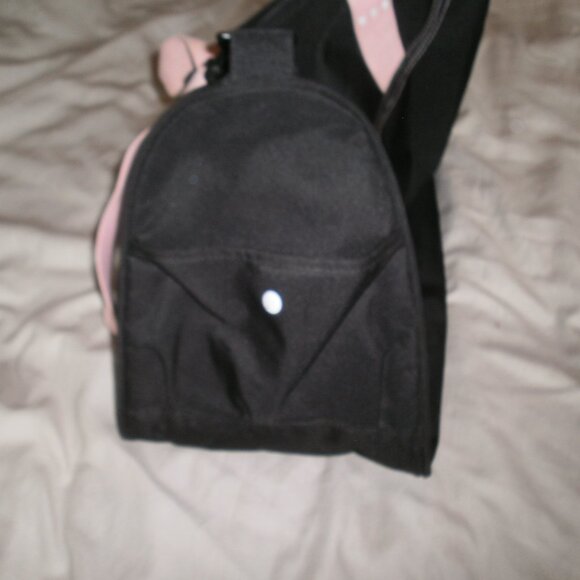 Adidas womens Black And Pink Lettering Gym duffle Bag - Picture 8 of 9